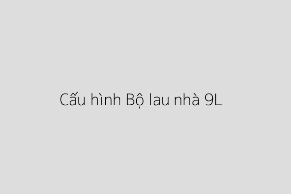 Bộ lau nhà 9 lít nhựa Duy Tân 86